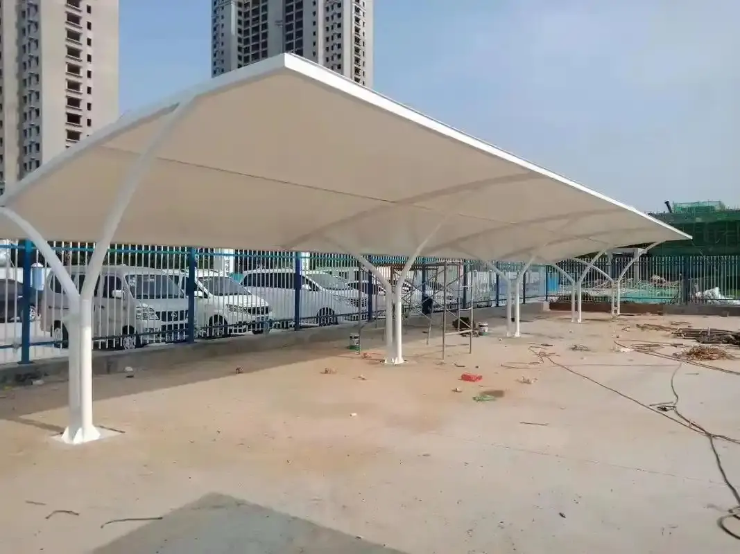 贵州福泉园区停车棚为何生锈漏水？选购膜结构先避开这三个坑